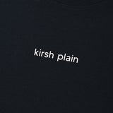 KIRSH PLAIN WORDING POINT T-SHIRT - DARK NAVY   