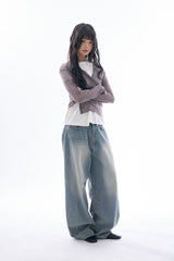 Eller lettuce edge cardigan