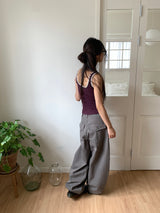 LACE LAYERED SLEEVELESS (3C)