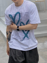 BK AND WHT half T 3C