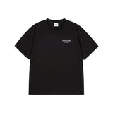 25FW ボーダーラインベーシックロゴショートスリーブTシャツ ブラック