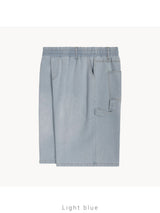 [1+1] Denim Carpenter Bermuda Shorts