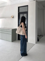 Cust Leather Shoulder Bag (3 colors)