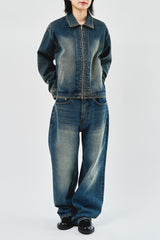 Norten Washed Denim Jacket_Blue