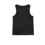 25SS ROUNDING SYMBOL LOGO WOMAN SLEEVELESS BLACK