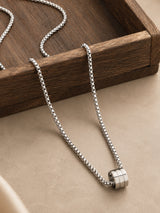 Pio Cylinder Necklace