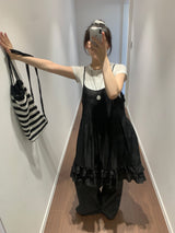 ニットストリングバックパック (2color)
