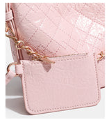 Classic Tweed Quilted Chain Bag - A must-have tweed shoulder bag for formal looks