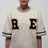 オーセンティックタグアウトベースボールシャツTシャツ(BEIGE)