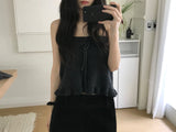 Seirin frill knit top (2 colors)