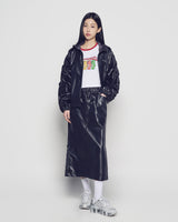 26SS WOMAN ナイロンシャーリングロングスカート