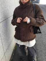 コーデュロイワイドレッグパンツ (2color)
