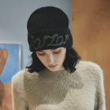 VARZAR Handle Logo Beanie / Black