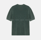  Hour Pigment Washing Hachi Round Knit