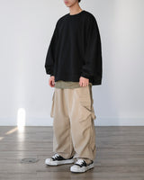  BLOCK HEAVY SIZE SWEATSHIRT 