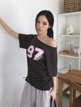 Toon U-neck Ribbed Slim Sleeveless