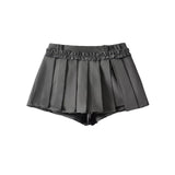 Classic Pleated Mini Skirt