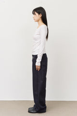 (W) Lunch Eyelet Top