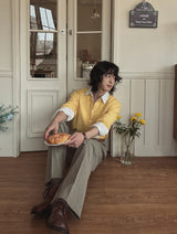 Obi basic pintuck slacks