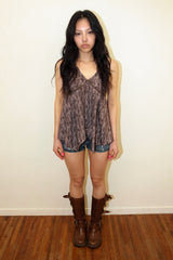 Leopard Halter Top                  