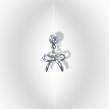 ベーシックミニリボンピアス