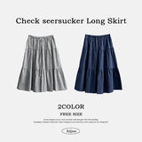 Tiru Waistbanding チェックスカート