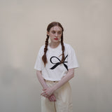 ホワイトリボンTシャツ