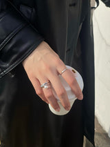 TWINE PEARL RING