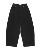  TUCK COTTON WIDE PANTS