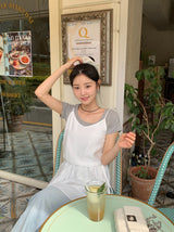 Basic Mood Slim U-neck T-shirt (6color)