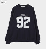 (UNISEX) 92トラックオーバーフィットスウェットシャツ