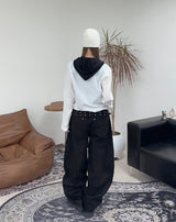 Erica Hood Button Short Sleeve