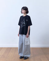 26SS★パッチナイロンカーブパンツ