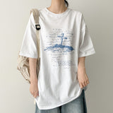 ラスヴィンテージプリントショートスリーブTシャツ