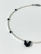 MADE swan necklace