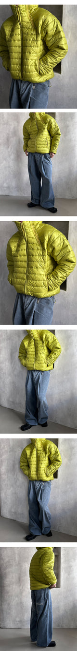[UNISEX] ソフトジッパーライトパッディング(3color)