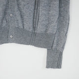 crew neck fine cardigan