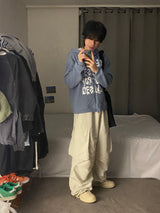 デイリーカーゴストリングバルーンワイドパンツ 3C