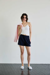 ALLURE BUSTIER SLEEVELESS / WHITE