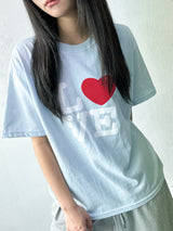 アロー ハート タトゥー グラフィックTシャツ 4カラー
