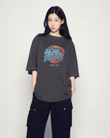 25FW バスケットボールピグメントショートスリーブTシャツ チャコール