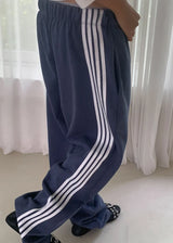 UNBAL TRACK WIDE PANTS (2color)