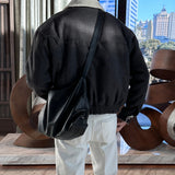 [Premium] LMN Cattle Wool Cropped Padded Jacket (2 Colors)