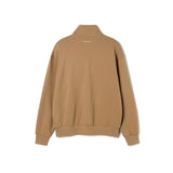 Half-Zip Sweatshirt_Beige