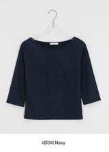 Chiri Boatneck Three Quarter Tee