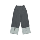 ロールアップワイドパンツ