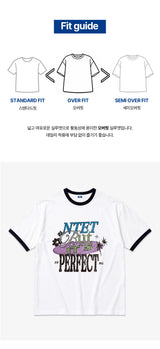 its perfect overfit ringer t-shirt (3color)