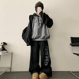 Males fleece raglan colored hoodie
