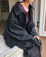 Jeran Oversized Suede Jacket