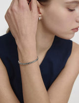26SS★ [Premium Plating] Ice Block Cuff Bangle
